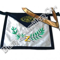Hands Embroidered Masonic Bullion Wire Aprons